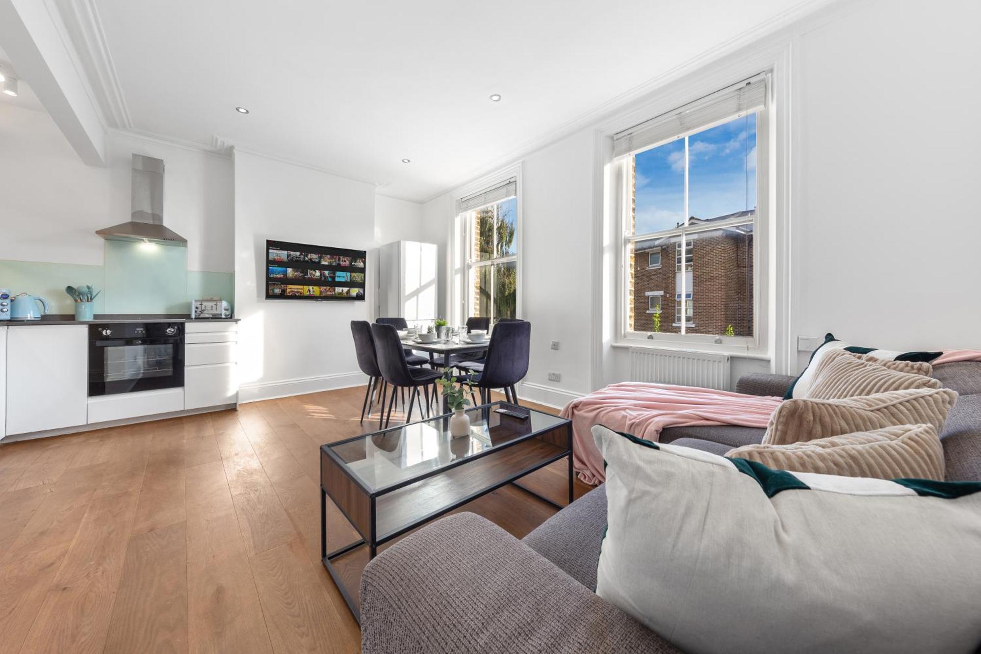 Luxury 4 Bedroom Flat With Stunning Shard View From Terrace In Central London! Next To Station, Sleeps 9 Εξωτερικό φωτογραφία